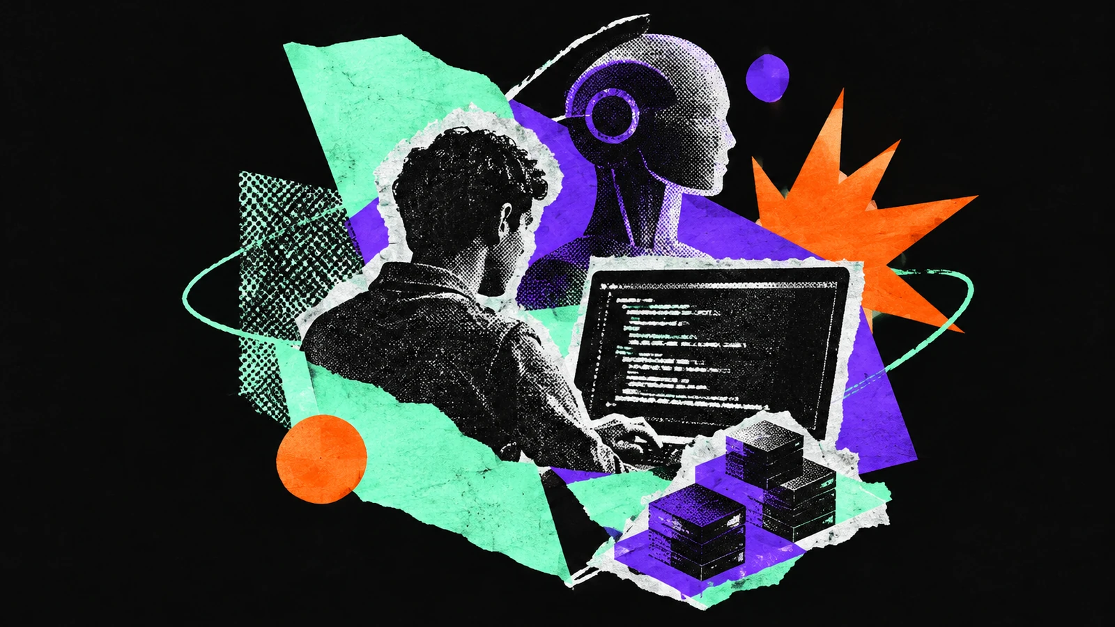 Ilustración editorial para Cognition