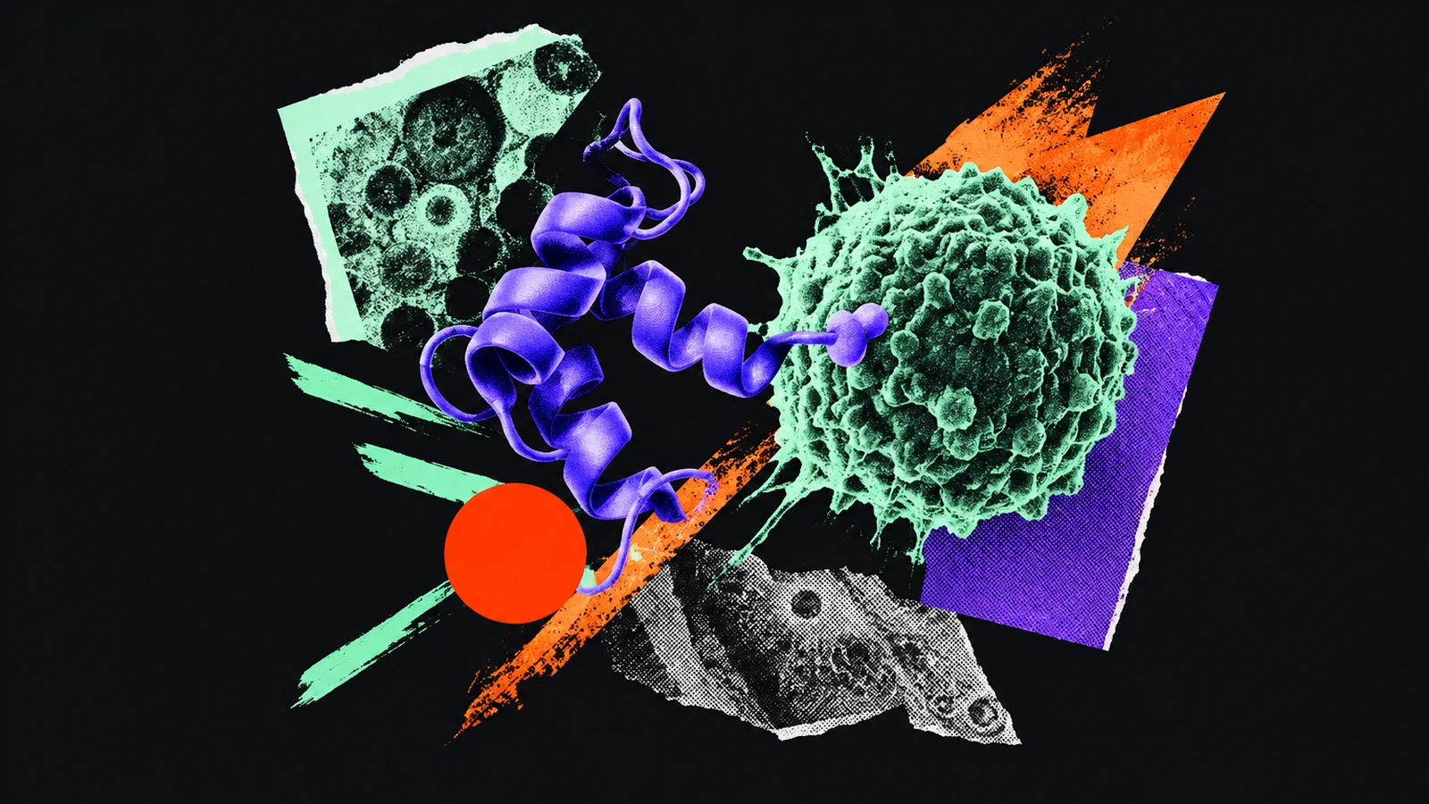 Ilustración editorial para TwoStep Therapeutics